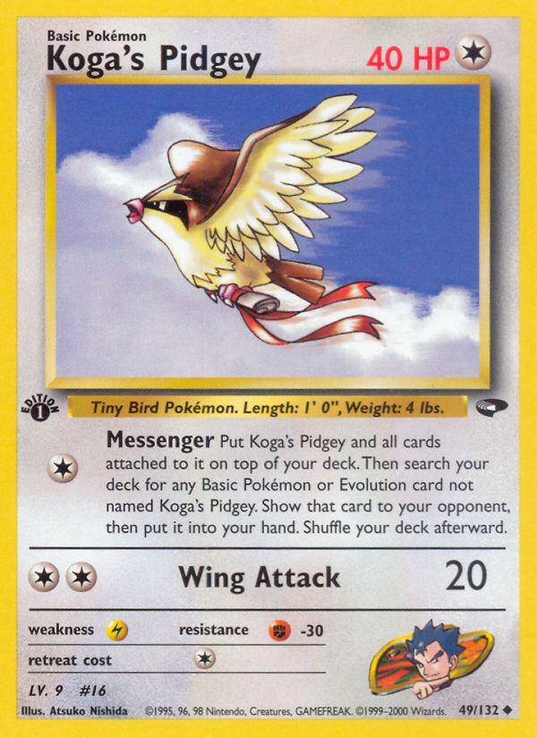 Koga's Pidgey 