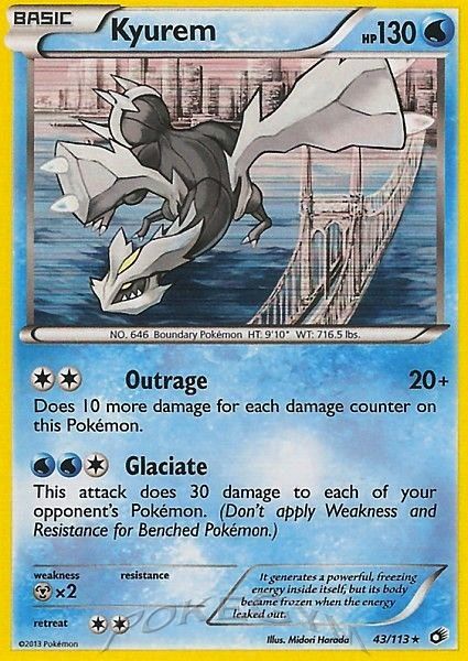 Kyurem Reverse Foil 