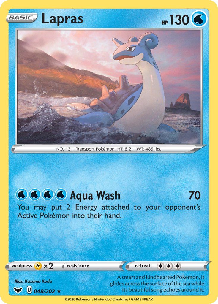 Lapras Holiday Calendar 2022 Holo