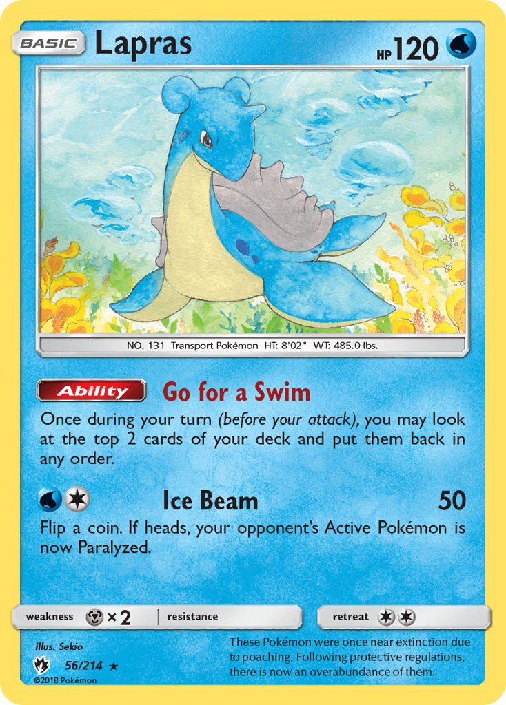 Lapras Reverse Foil 