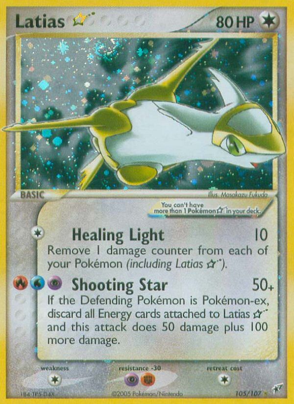 Latias Portuguese-Gold Star Holo