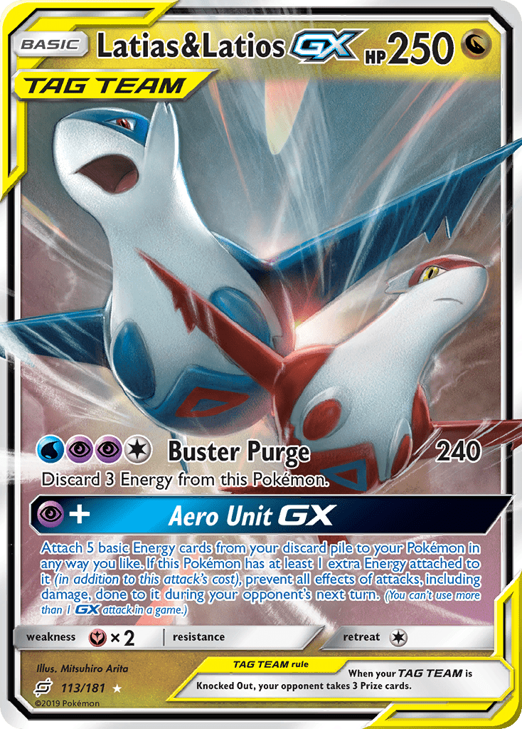 Latias &amp; Latios GX 