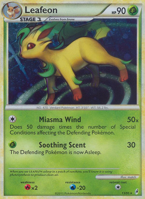 Leafeon Reverse Foil 