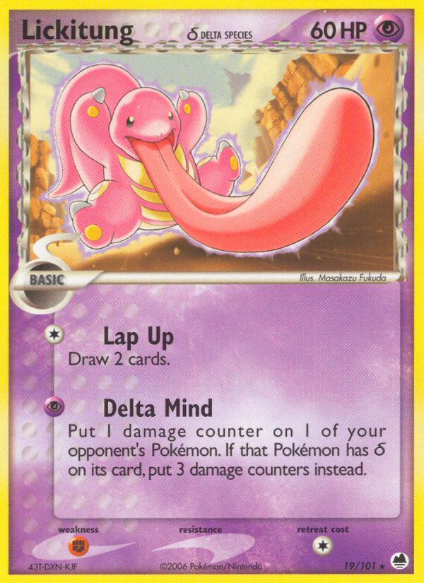 Lickitung Reverse Foil 