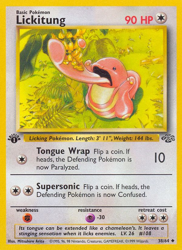 Lickitung 1st Edition 