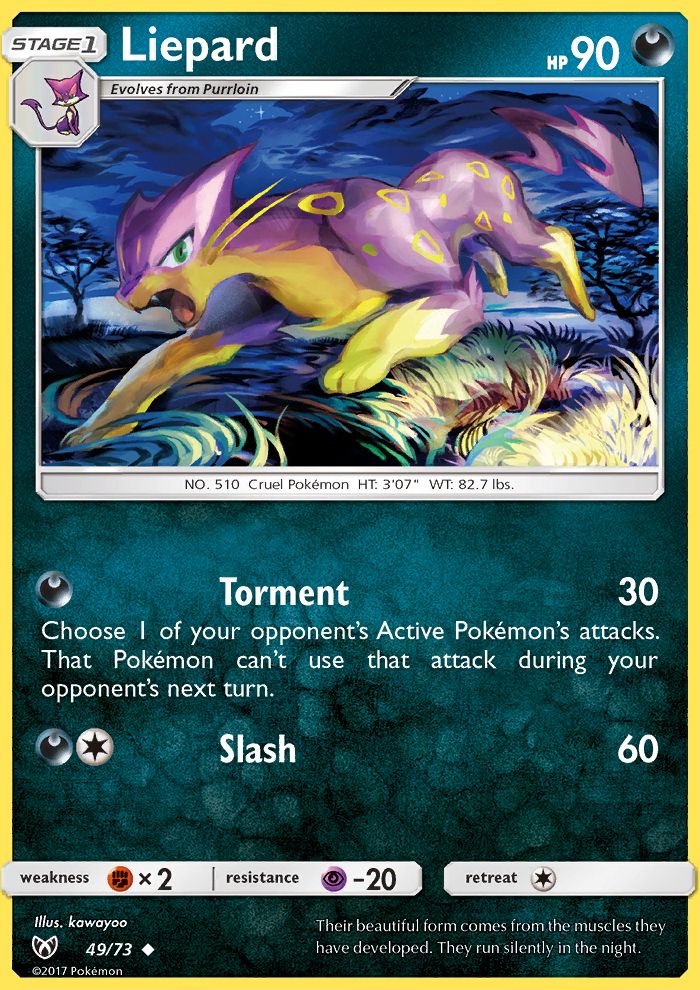 Liepard Reverse Foil 