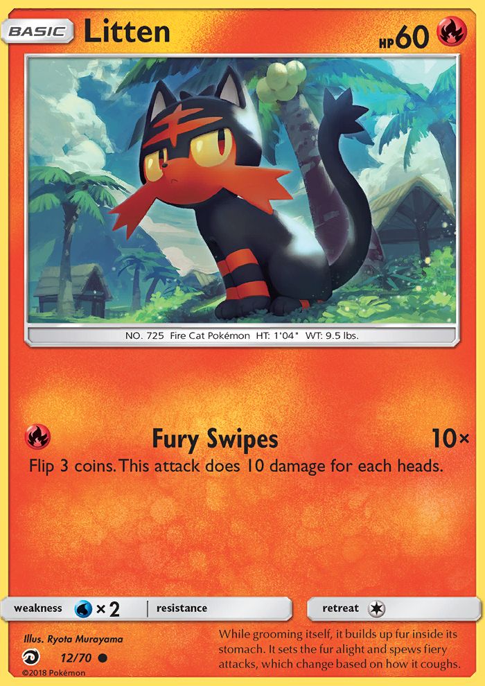 Litten Reverse Foil 