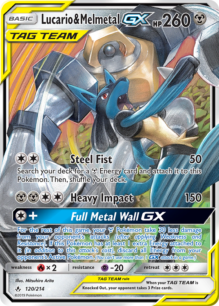 Lucario &amp; Melmetal GX 