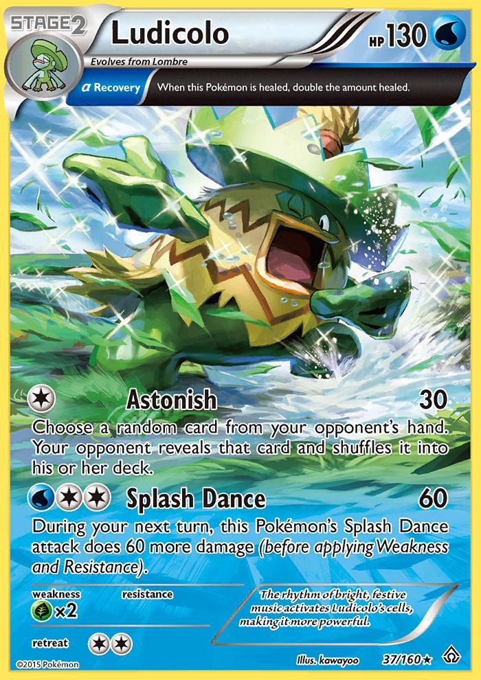 Ludicolo-Reverse Holo Reverse Holo 