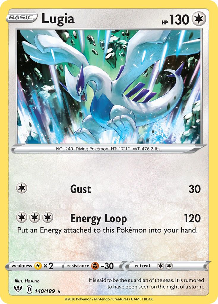 Lugia Reverse Foil 