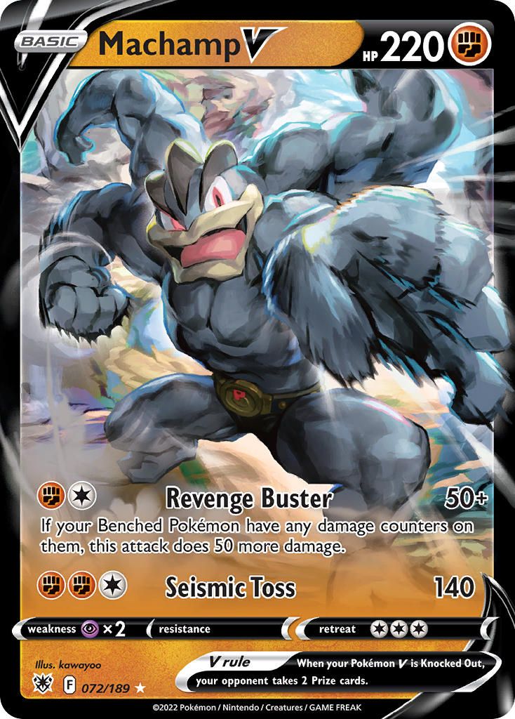 Machamp V Holo