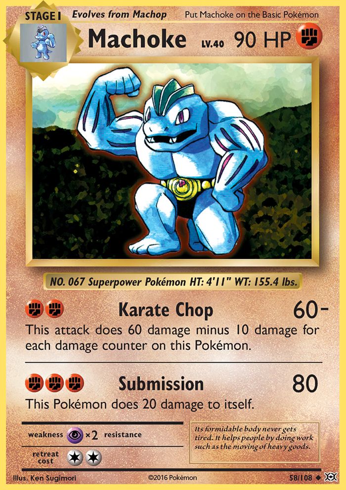 Machoke Reverse Foil 