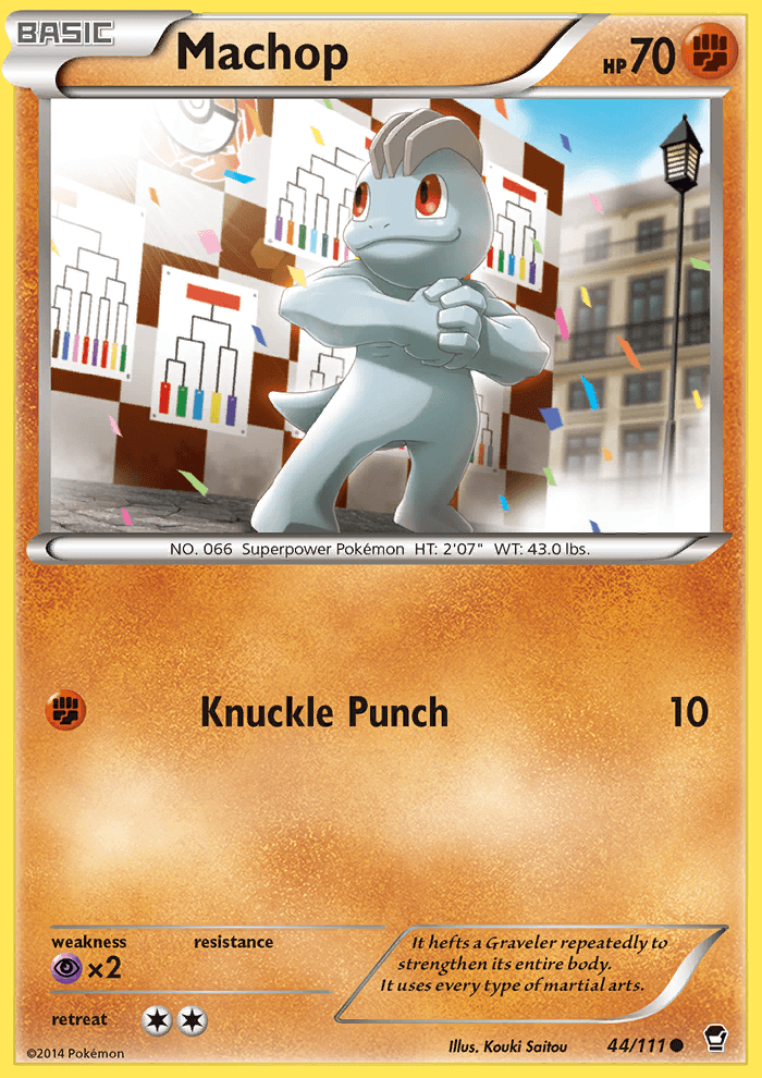 Machop Reverse Holo 