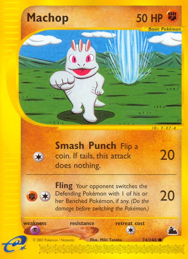 Machop Reverse Foil 