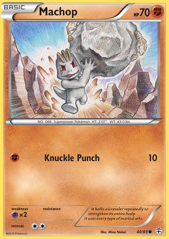 Machop-Reverse Holo Reverse Holo 