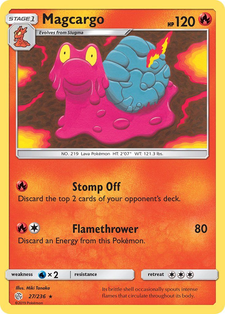 Magcargo Reverse Foil 