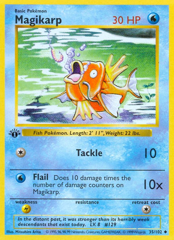 Magikarp Base Set 1999-2000 