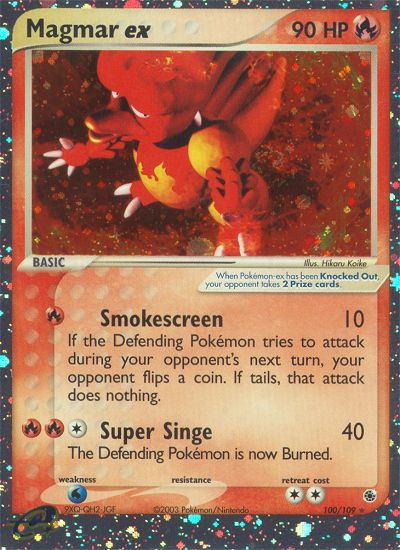 Magmar EX Holo