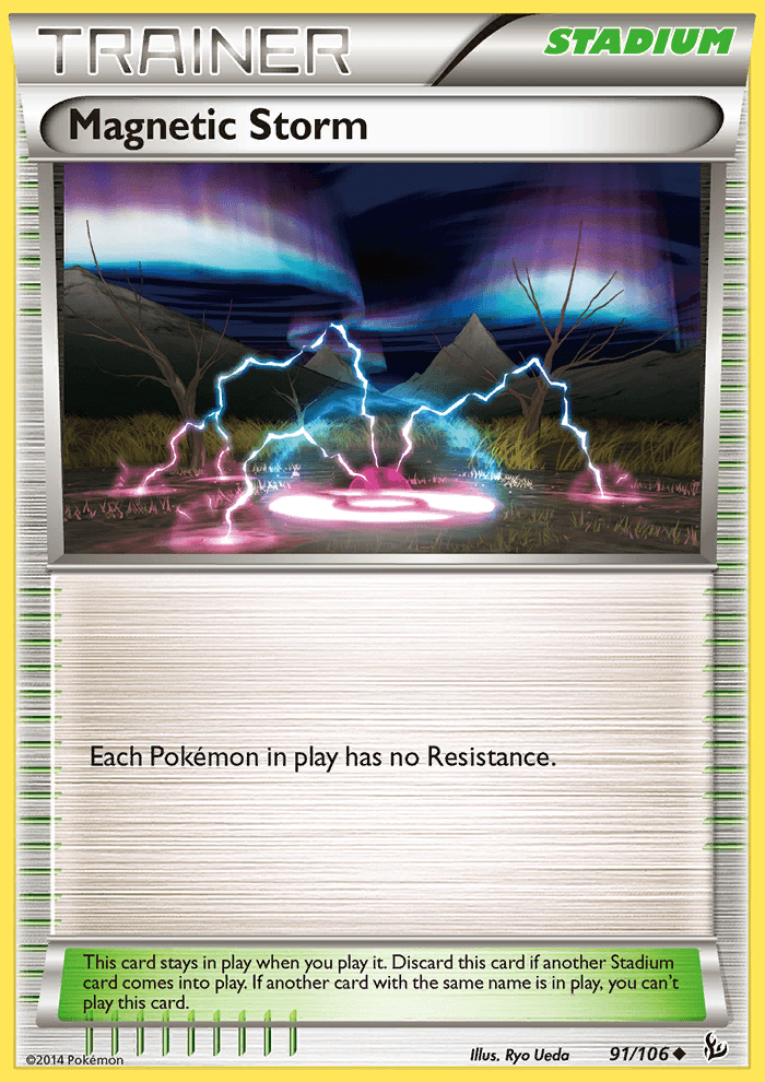 Magnetic Storm Crosshatch Pokemon League 