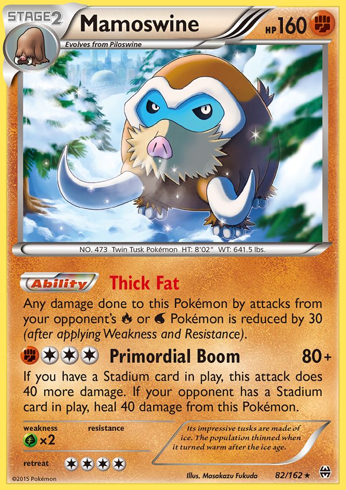 Mamoswine Reverse Foil 