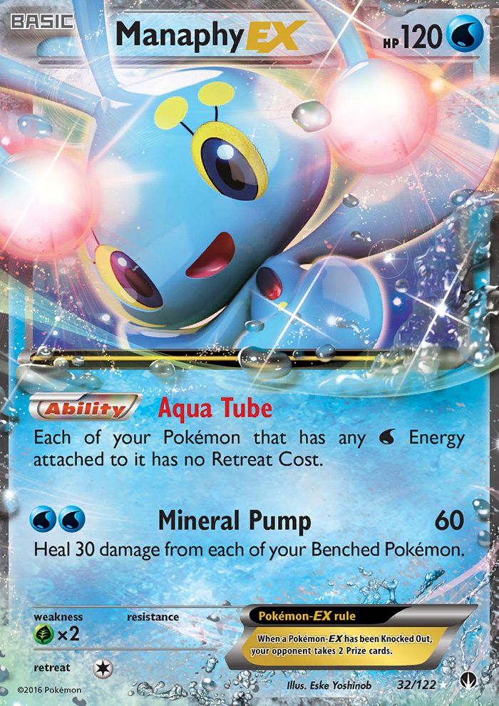 Manaphy EX Holo