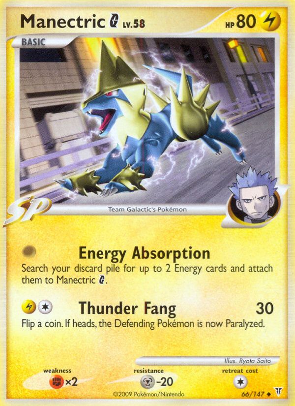 Manectric G Holo 