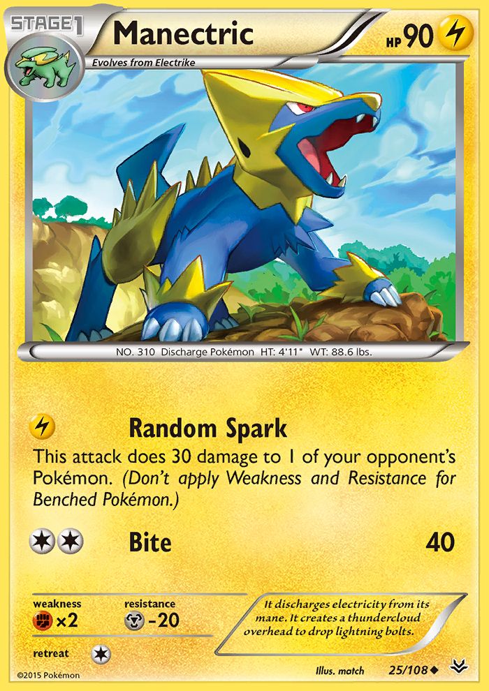 Manectric-Reverse Holo Reverse Holo 