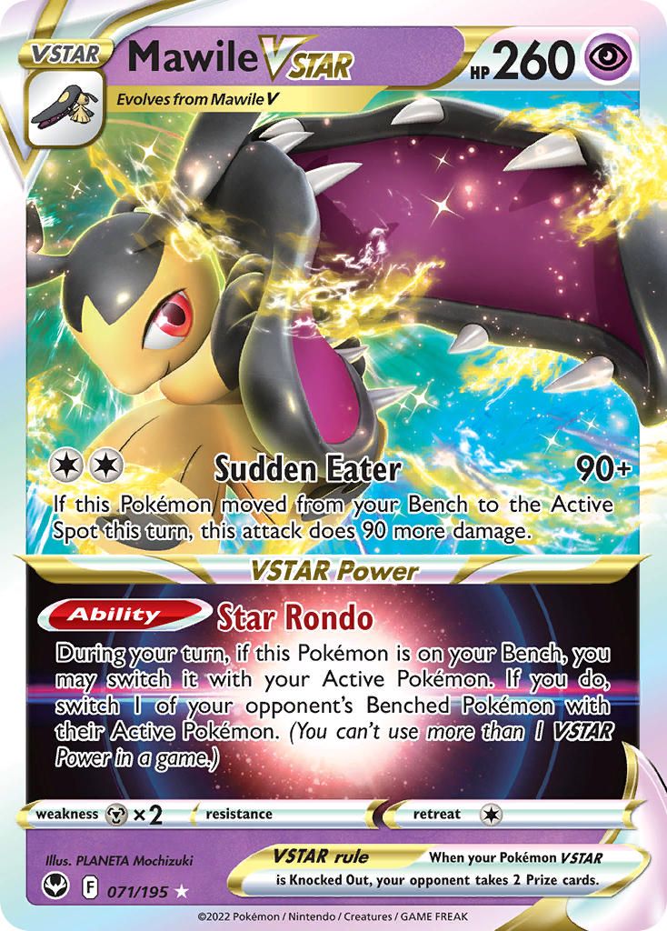 Mawile Vstar Holo