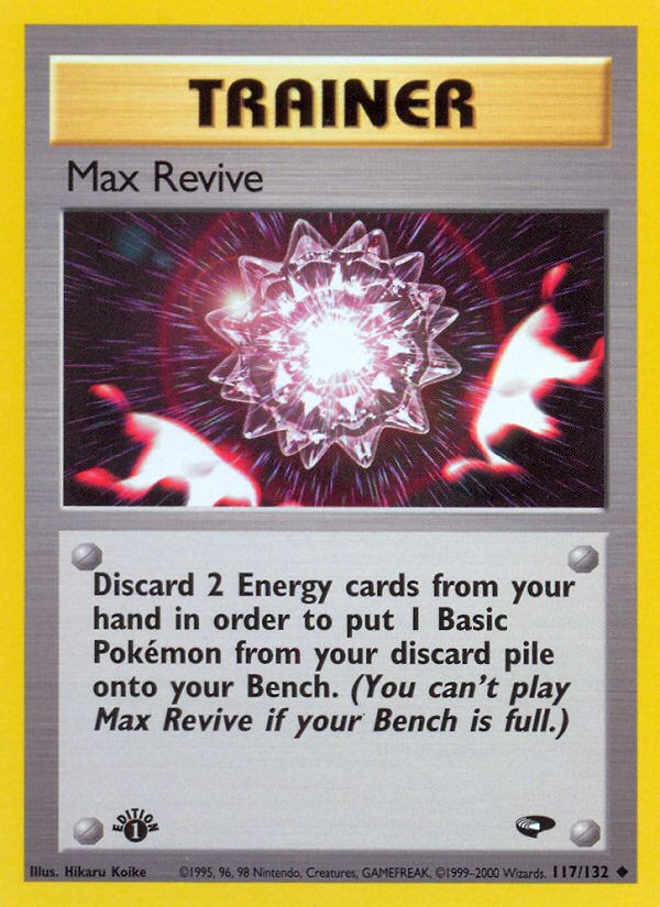 Max Revive 1st Edition 