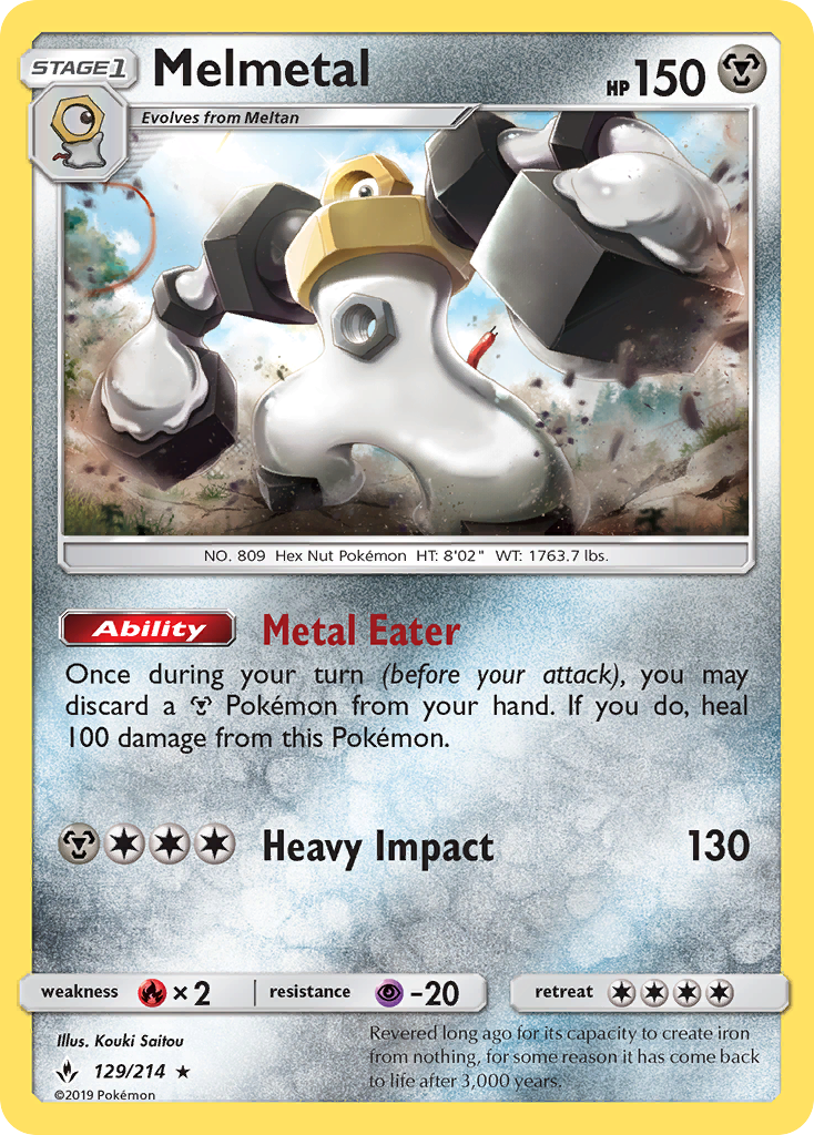 Melmetal Cosmos Exclusive Holo