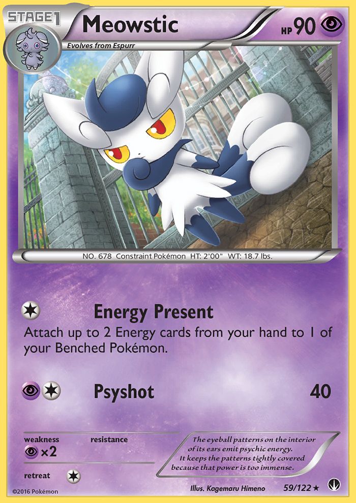 Meowstic Reverse Foil 