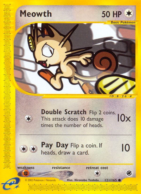 Meowth Reverse Foil 