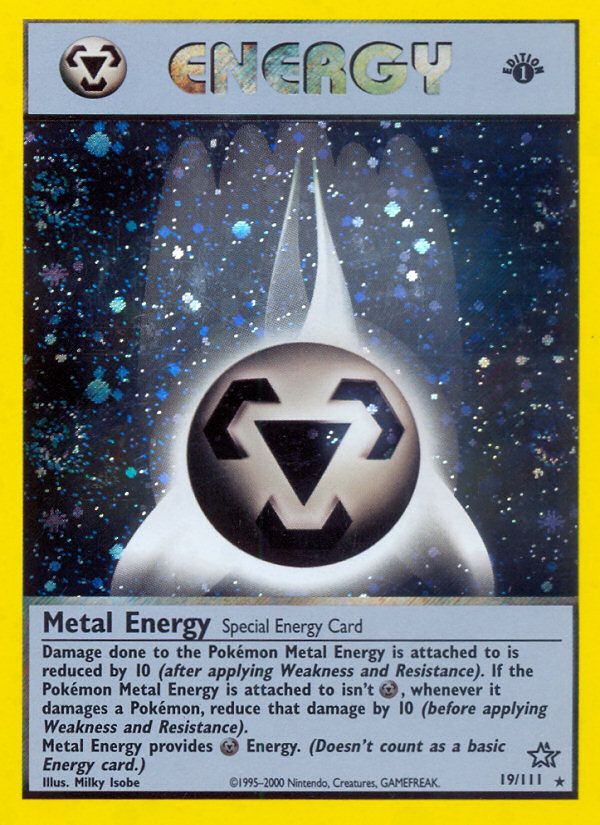 Metal Energy 1st Edition Holo