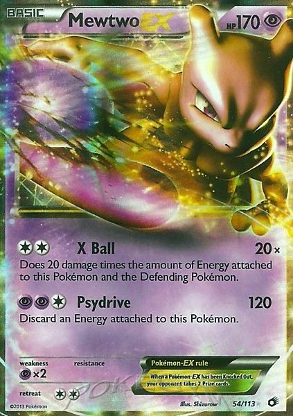 Mewtwo EX Holo