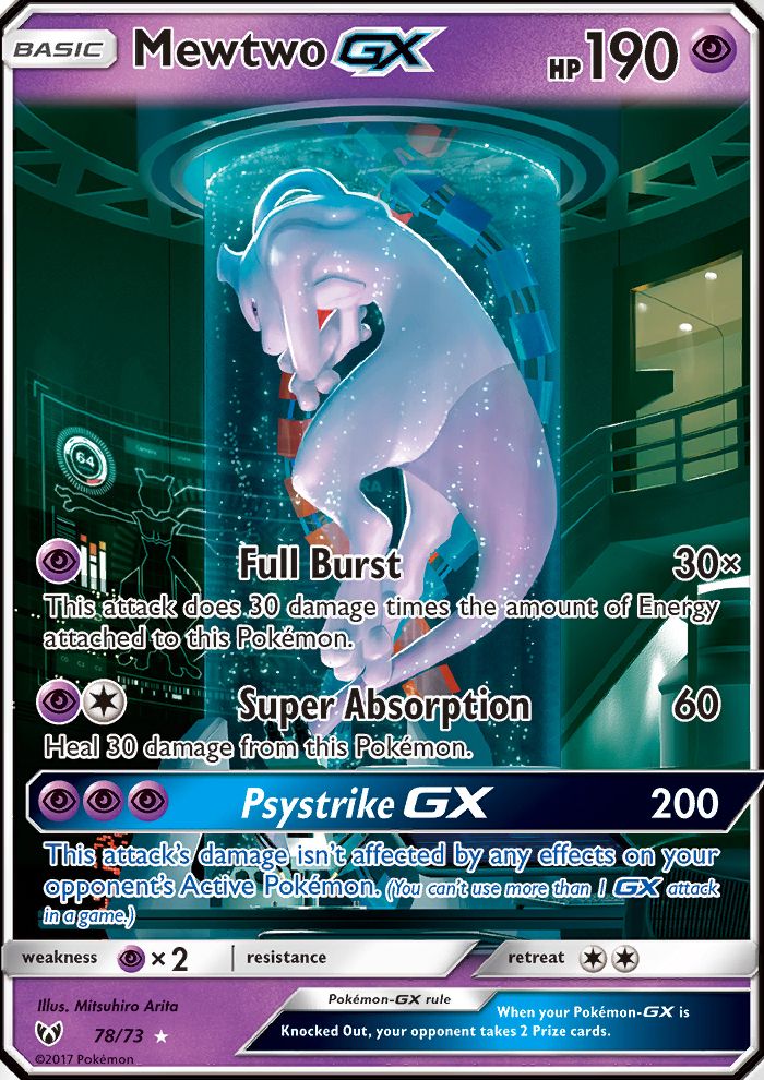 Mewtwo GX Secret 