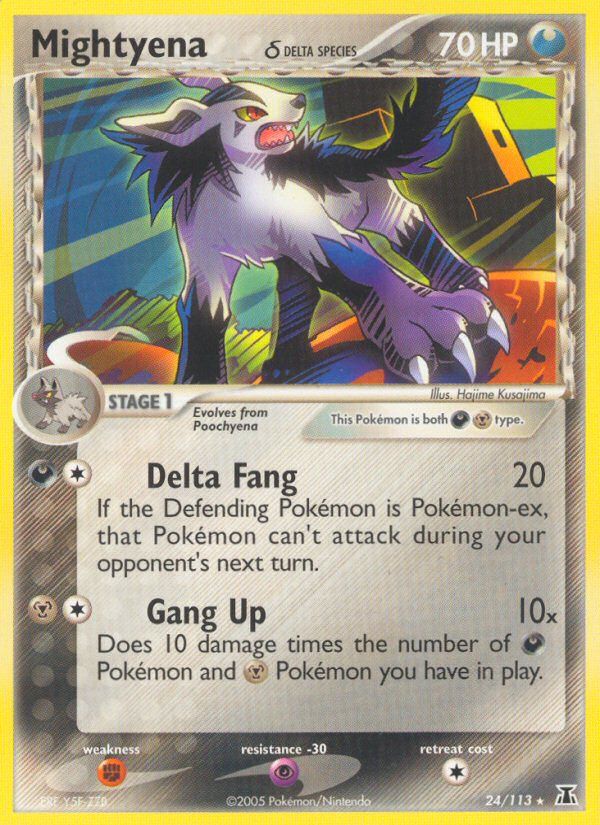 Mightyena Reverse Foil 