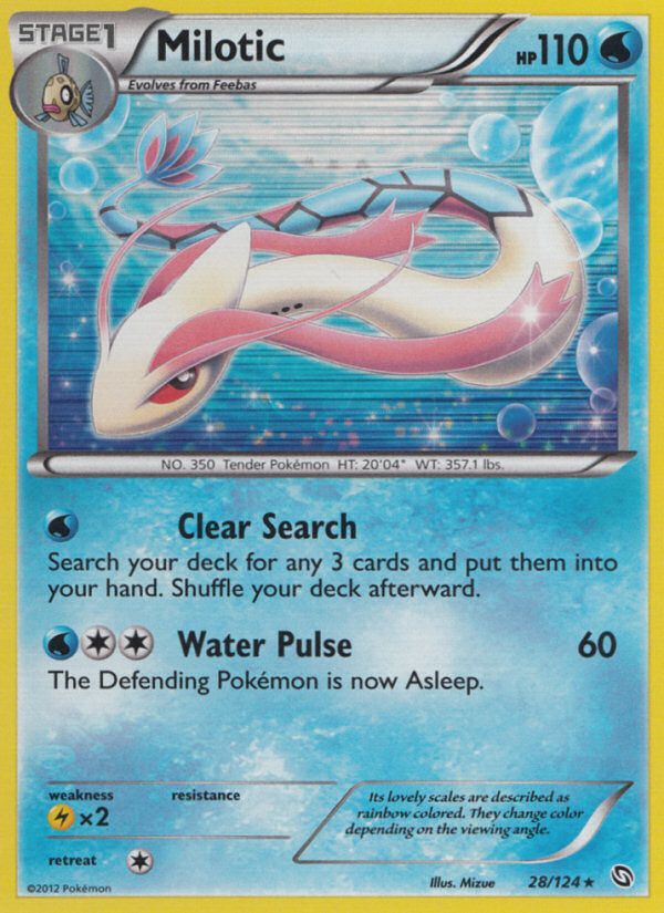 Milotic Cosmos Holo