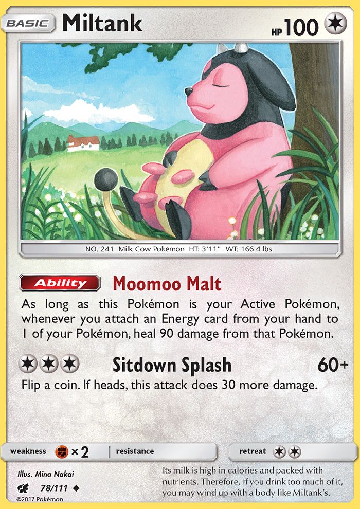 Miltank Reverse Foil 