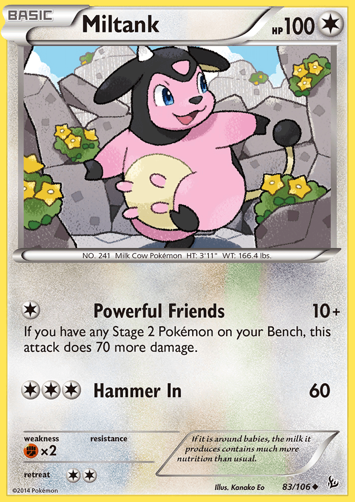 Miltank Reverse Foil 