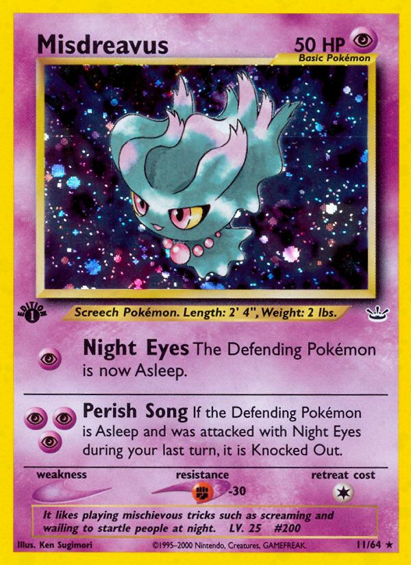 Misdreavus Double Holo Error 