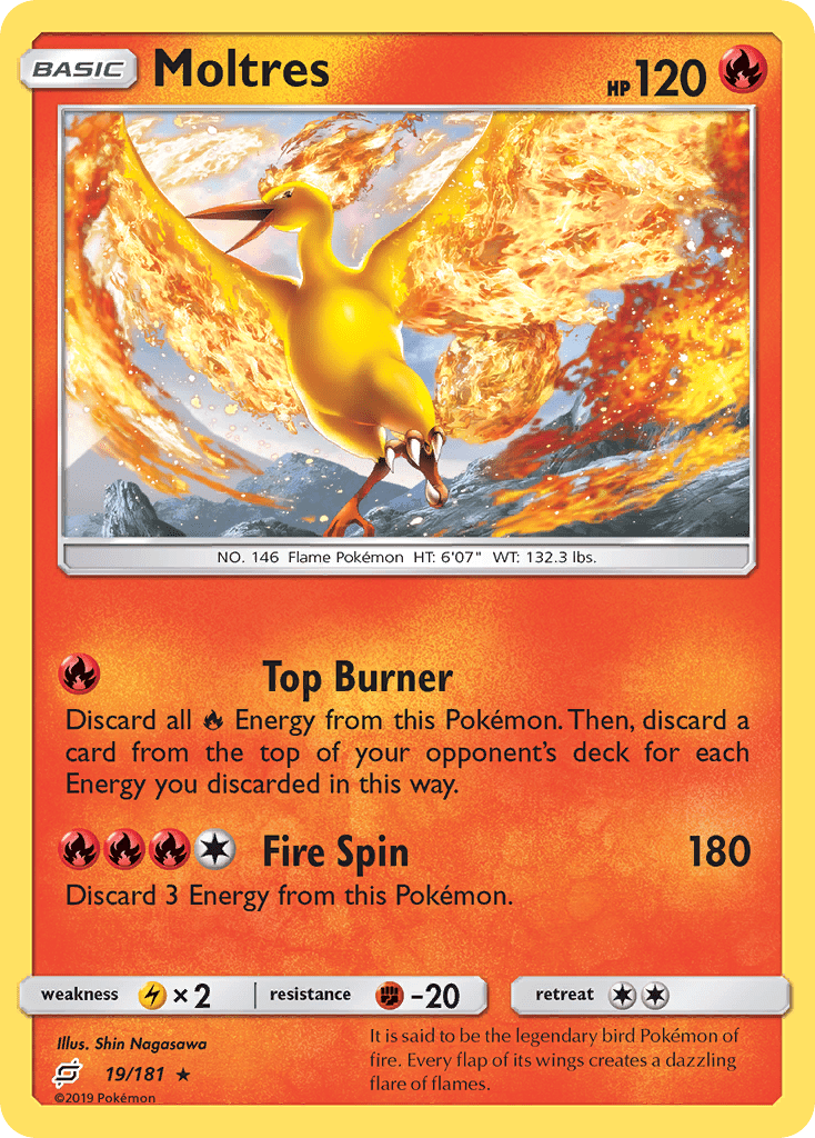 Moltres Cosmos-Toys R US Holo