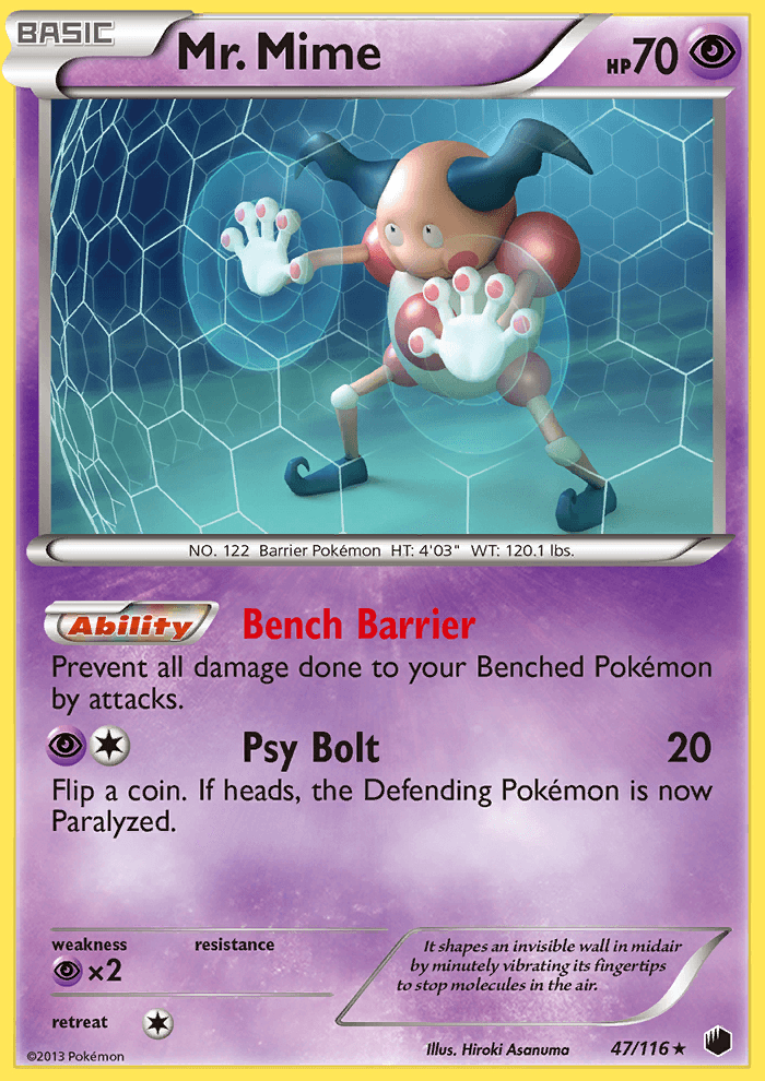 Mr. Mime Reverse Foil 