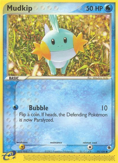 Mudkip Reverse Foil 