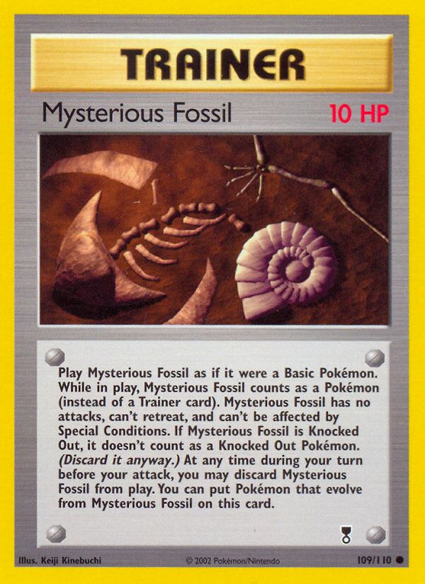 Mysterious Fossil Reverse Foil 