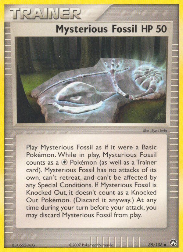 Mysterious Fossil HP 50 Reverse Foil 