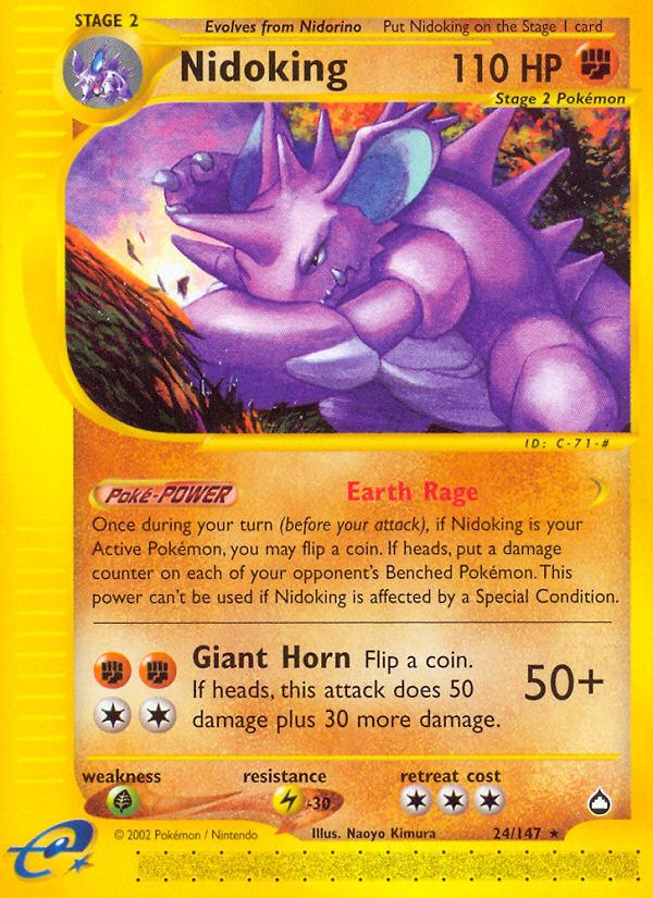 Nidoking Reverse Foil 