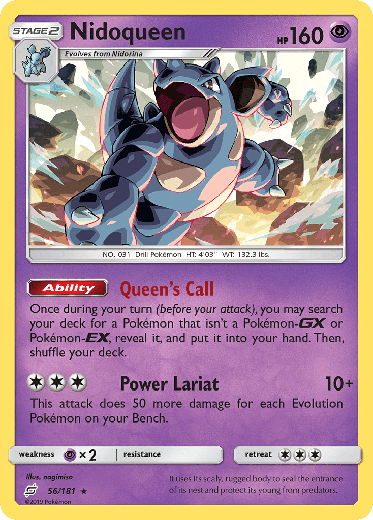 Nidoqueen Reverse Foil 