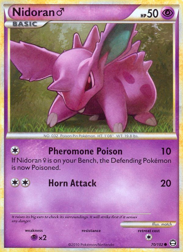 Nidoran Reverse Foil 