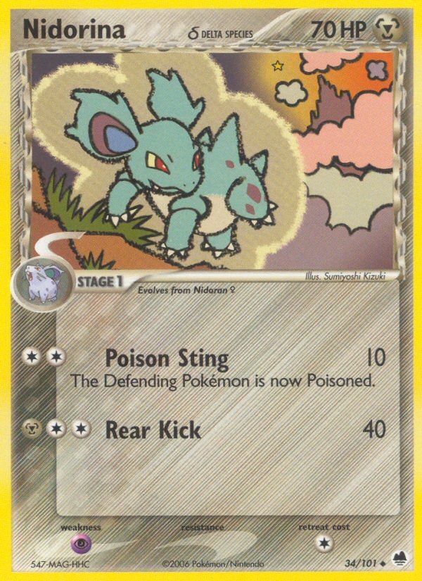 Nidorina Reverse Foil 