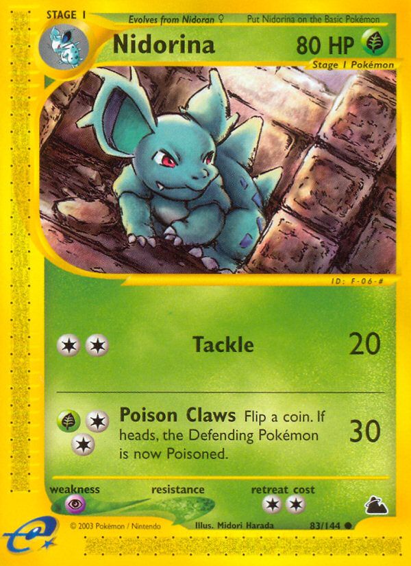 Nidorina Reverse Foil 